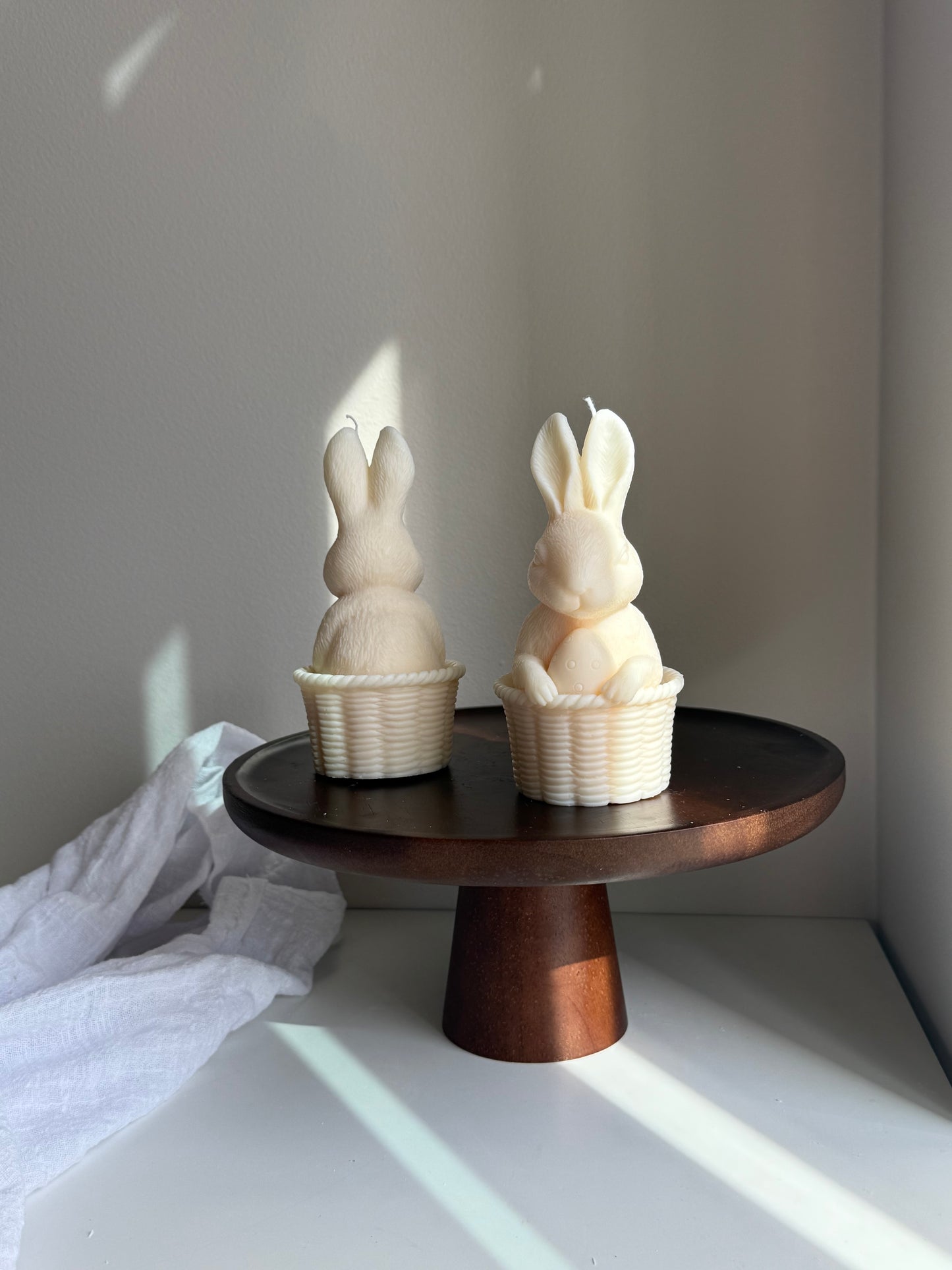 RABBIT on a candle