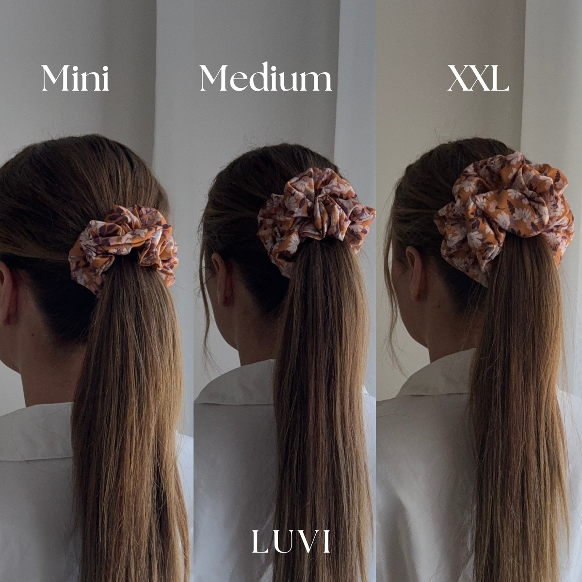 CRIMSON LEAF SCRUNCHIE