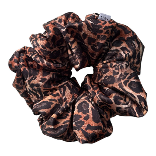SAFARI LEOPARD SCRUNCHIE