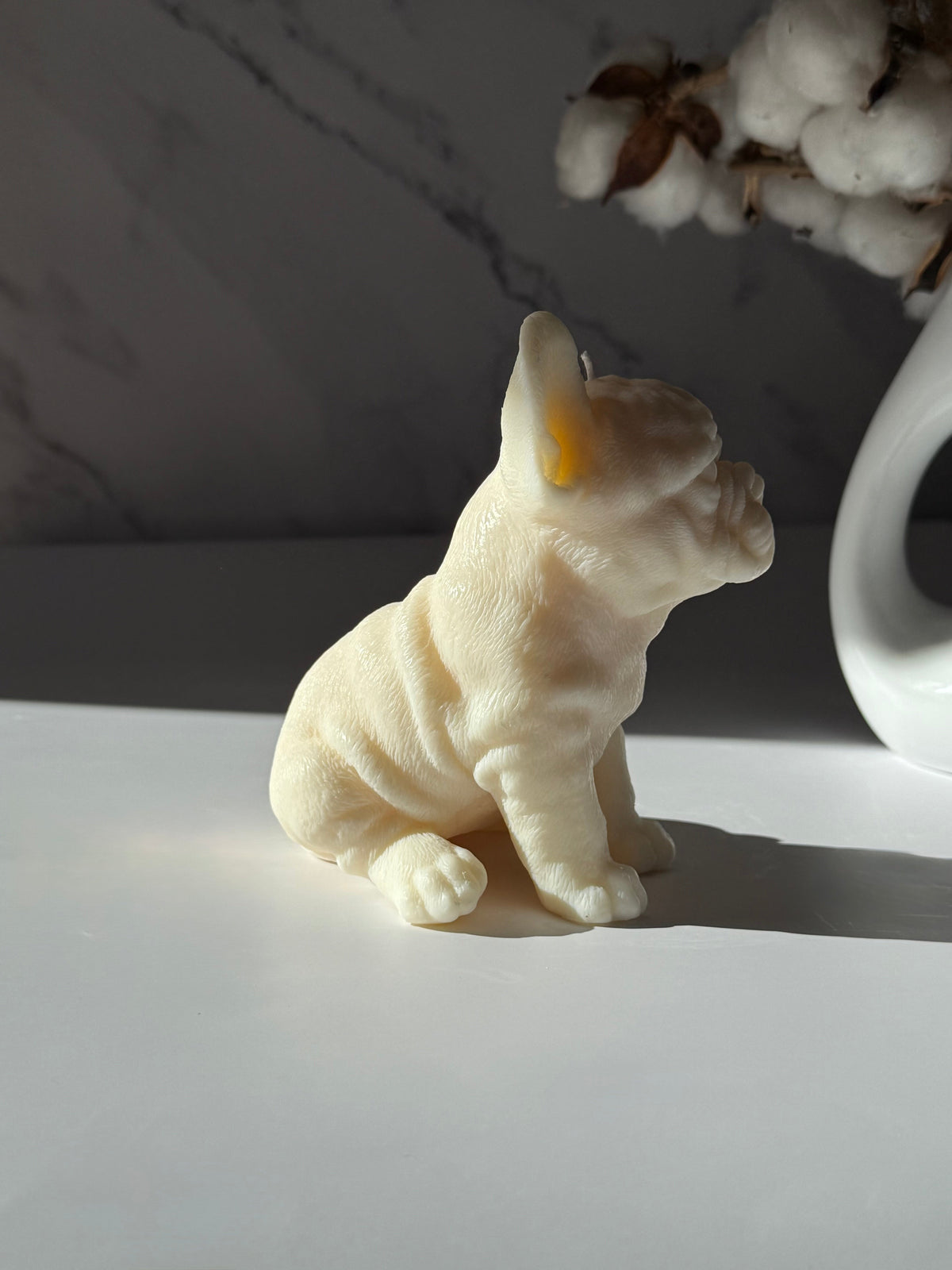 FRENCH BULLDOG candle