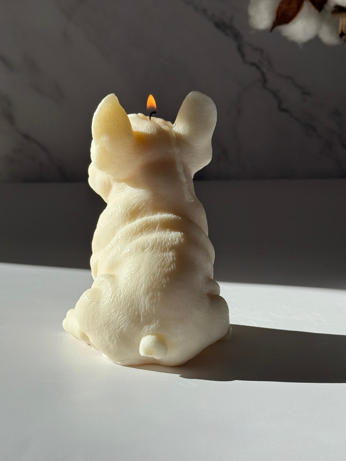 FRENCH BULLDOG candle