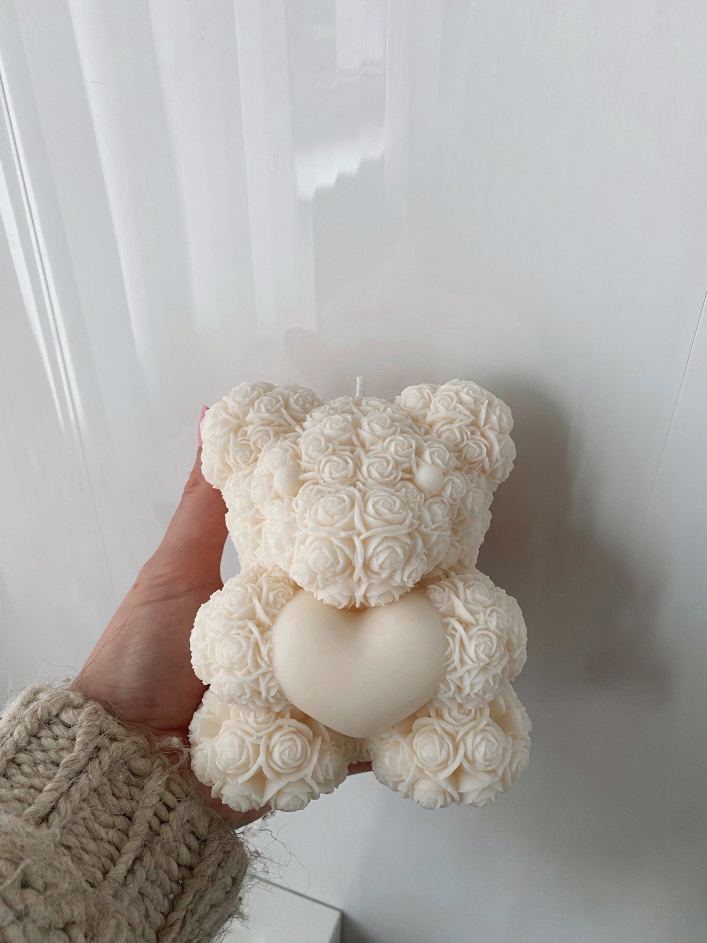 HEART BEAR candle
