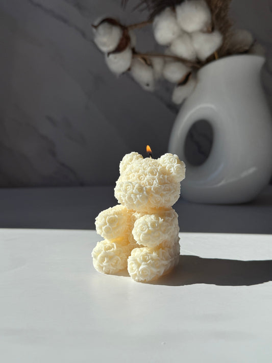 ROSE BEAR candle