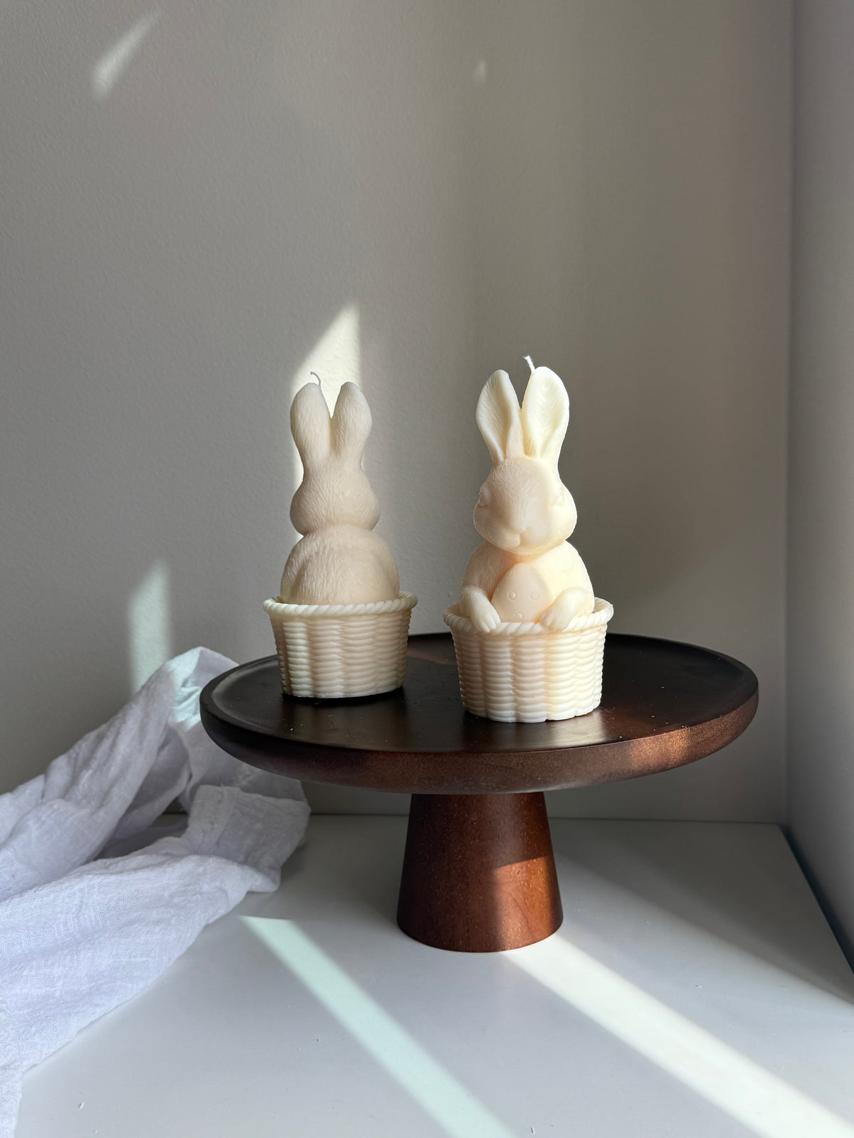 RABBIT on a candle