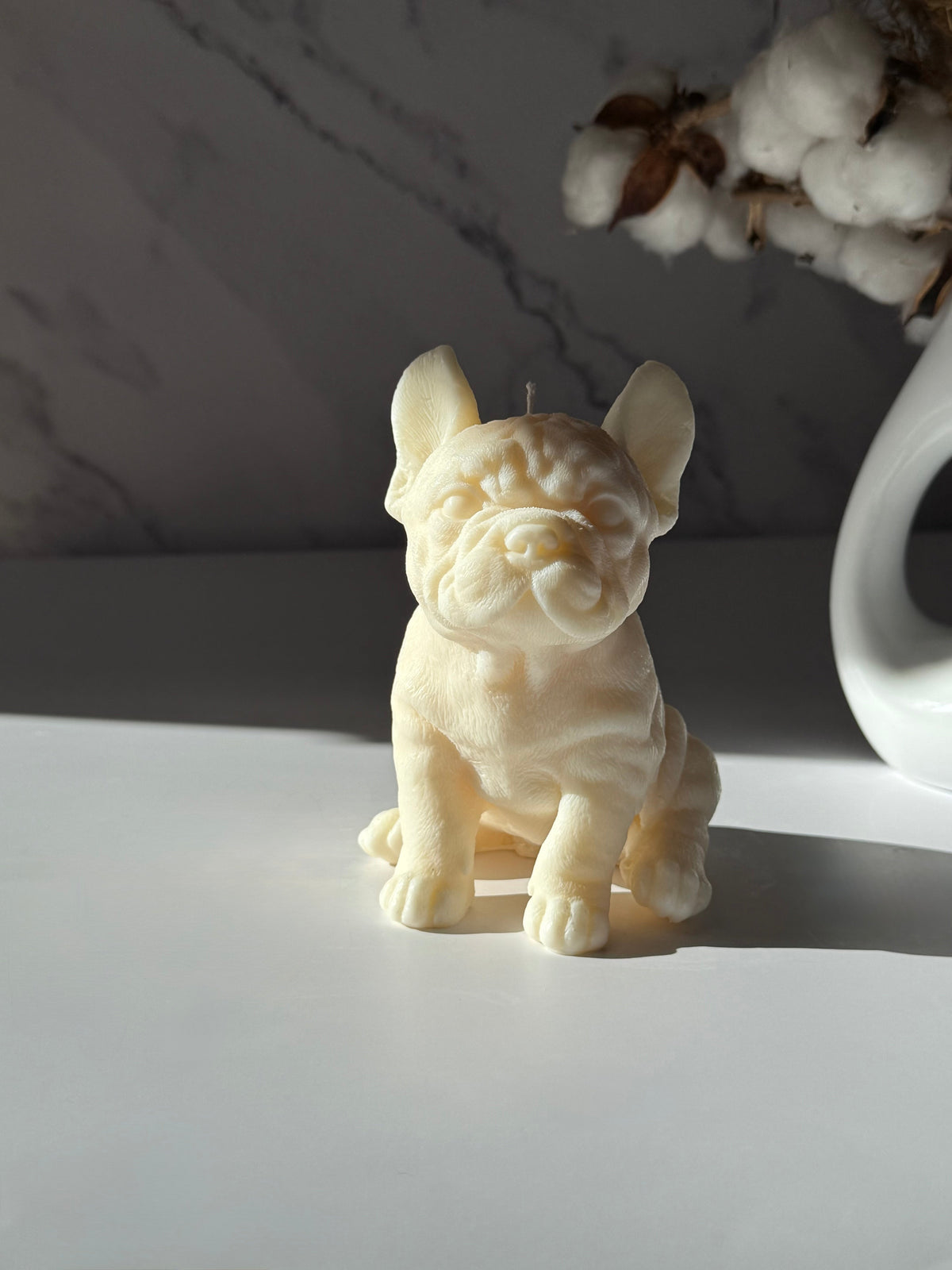 FRENCH BULLDOG candle