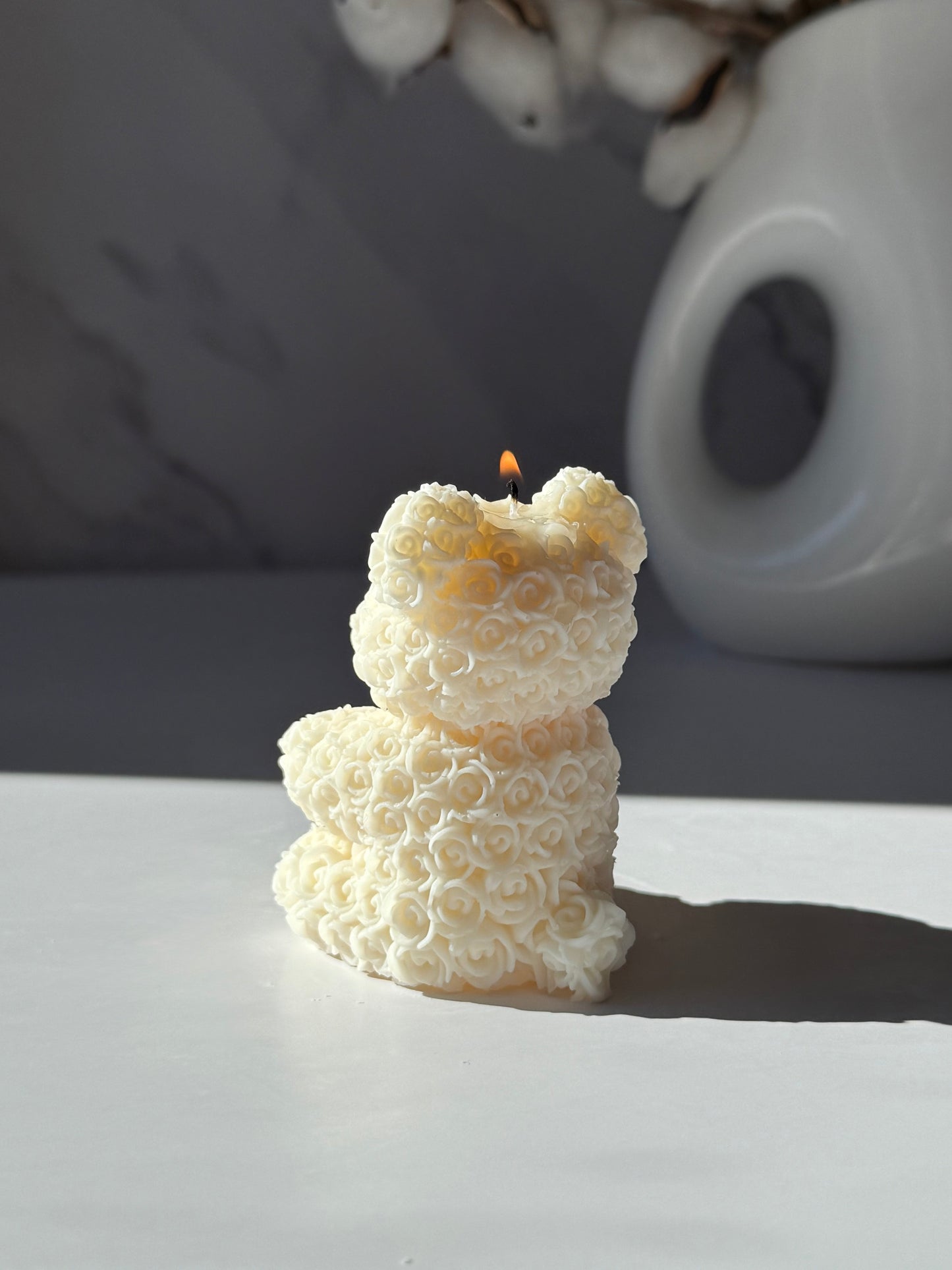 ROSE BEAR candle