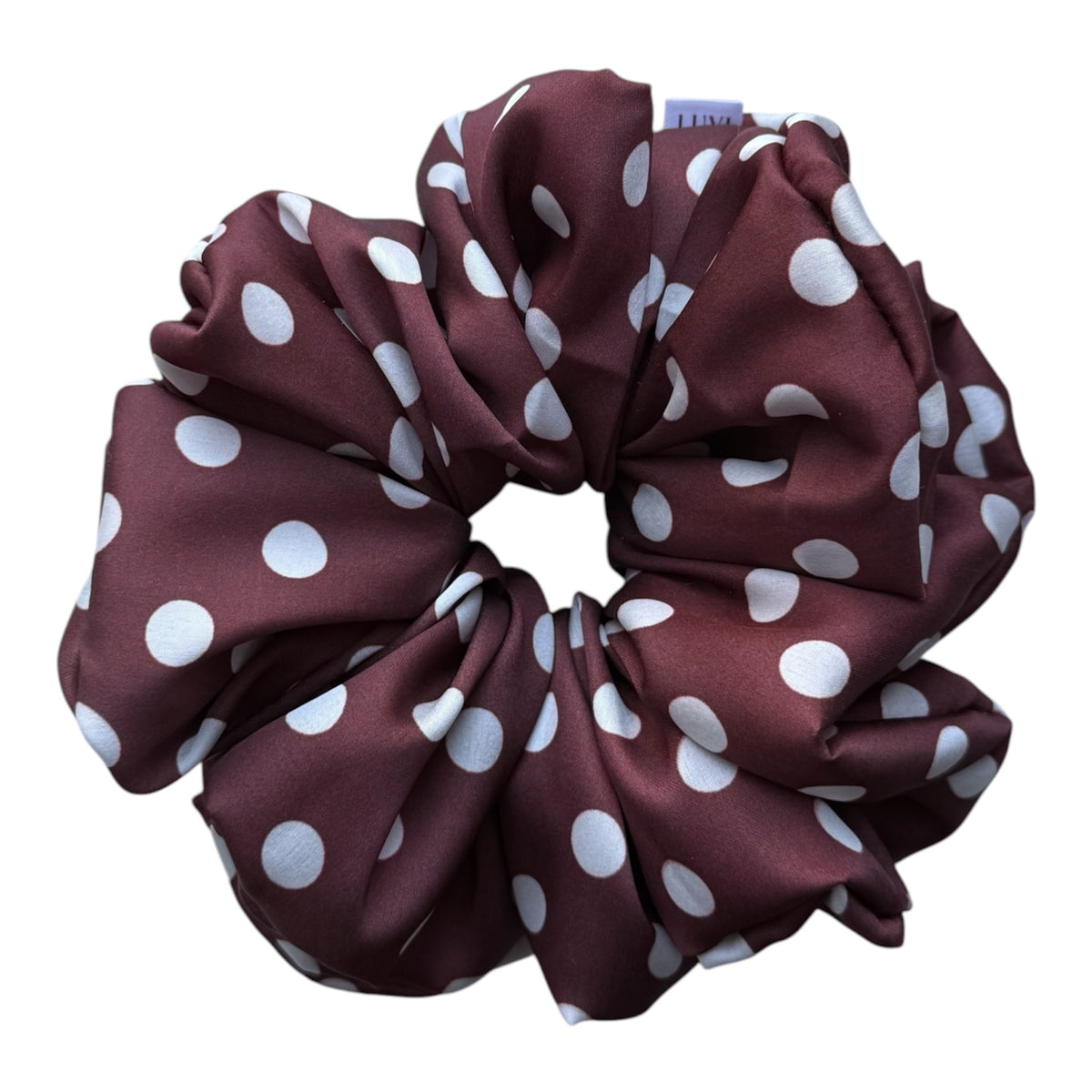 RETRO POLKA SCRUNCHIE